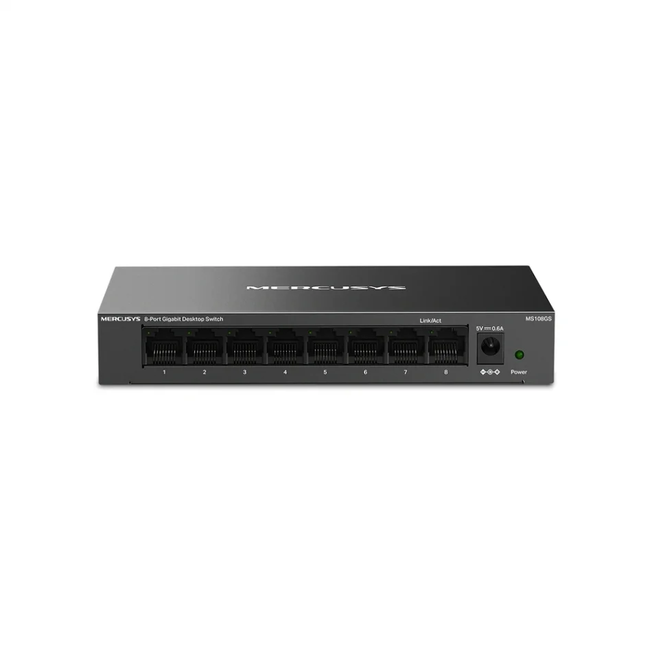TP-Link Mercusys MS108GS 8-Port Gigabit Masaüstü Switch