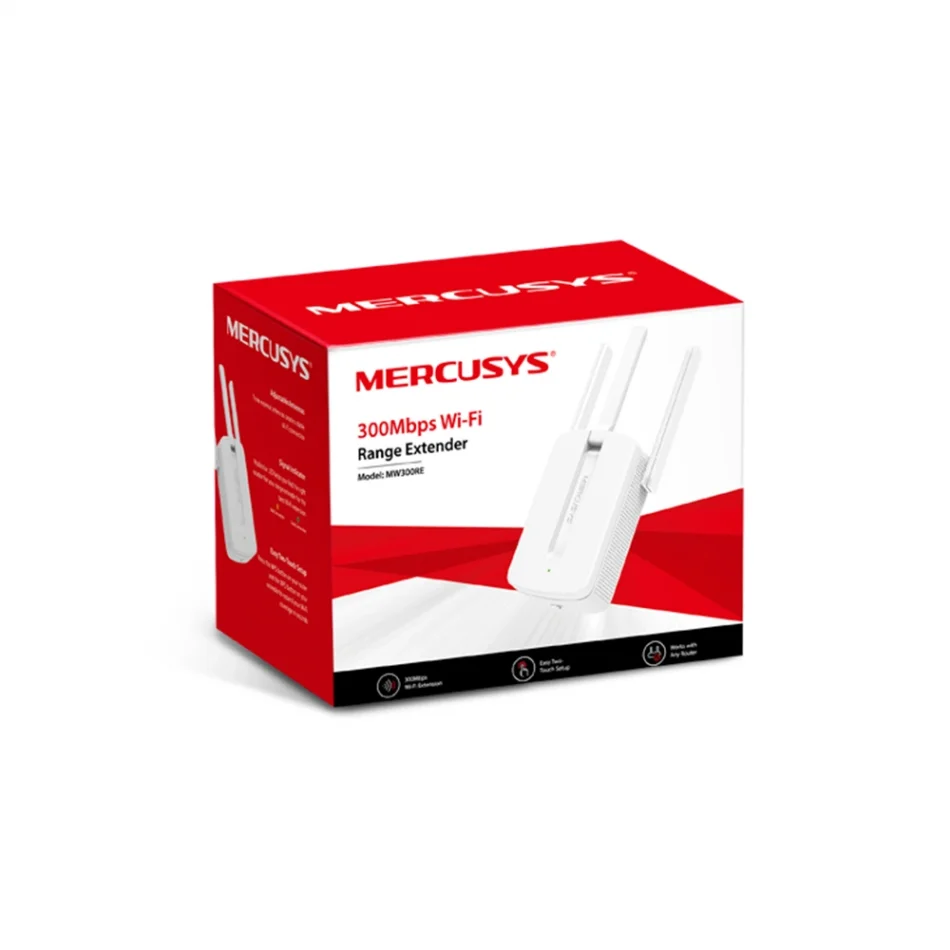 TP-Link Mercusys MW300RE 300Mbps Wi-Fi Menzil Genişletici