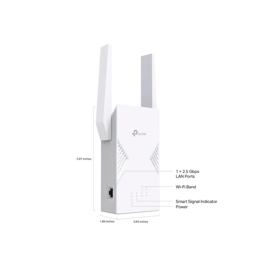 TP-Link RE235BE BE3600 Dual Band Wi-Fi 7 Range Extender