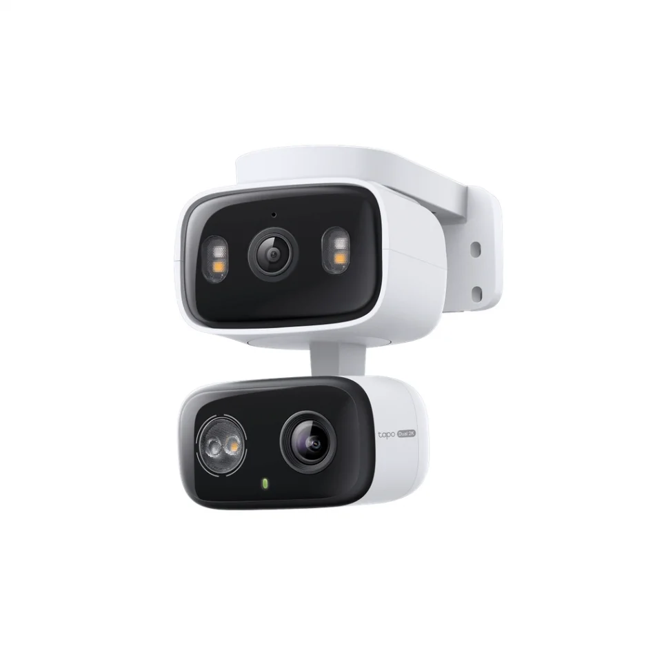 TP-Link Tapo C246D İç Mekan/Dış Mekan Çift Lensli Pan/Tilt 2K 3MP Güvenlik Kamerası