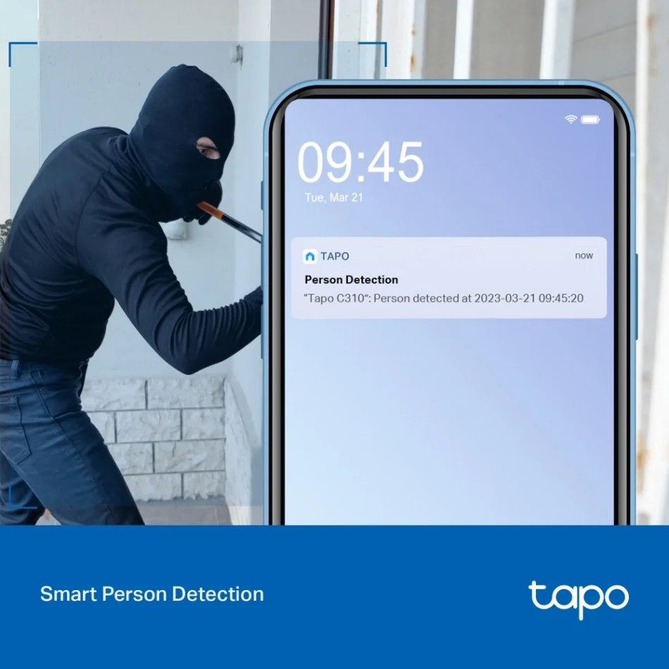 TP-Link Tapo C310 2K 3MP Dış Mekan Güvenlik Kamerası