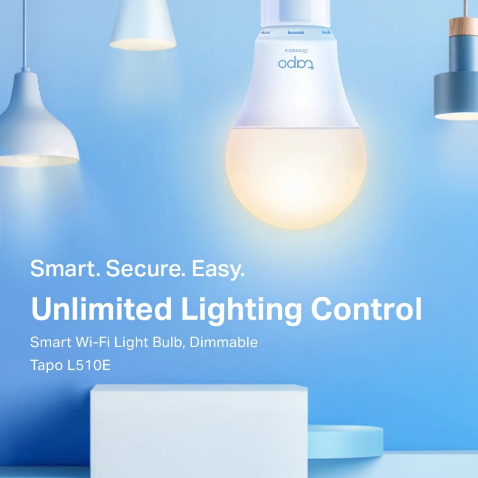 TP-Link Tapo L510E Tek Renk Smart Wi-Fi Ayarlanabilir Ampul