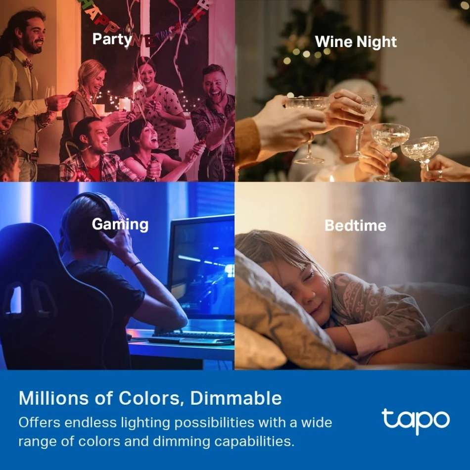 TP-Link Tapo L535E RGB Akıllı Wi-Fi Ampul
