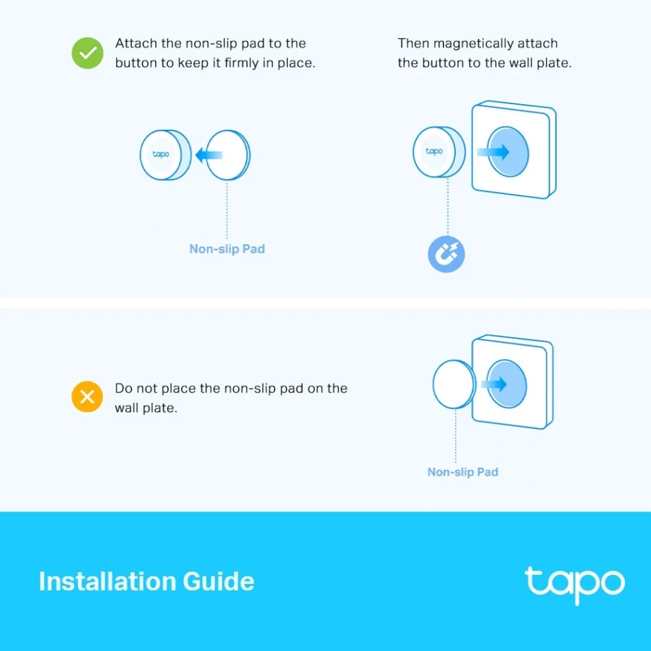 TP-Link Tapo S200D Akıllı Uzaktan Işık Kontrol Anahtarı