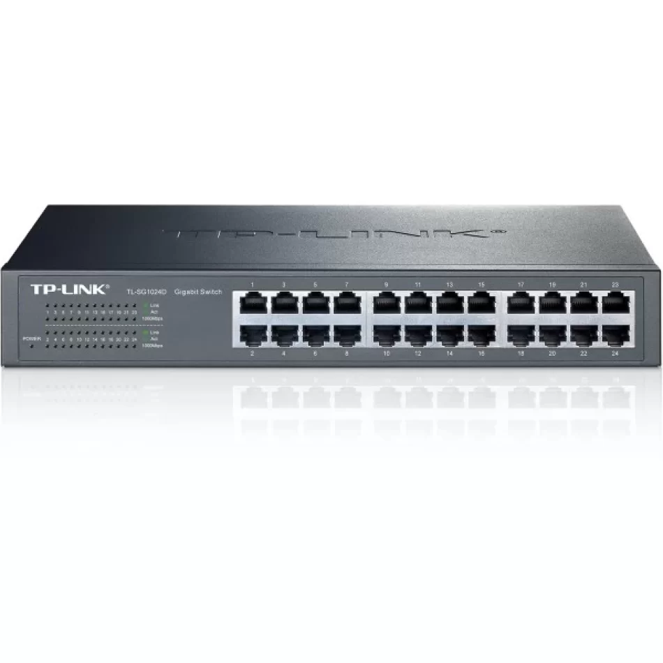 Tp-Link TL-SG1024D 24 Port 100/1000 Gigabit Switch