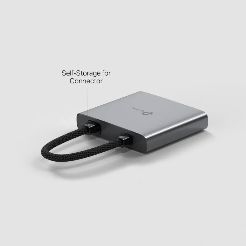 TP-Link UH3020C USB Type-C 100W Hızlı Şarj + 4K 60Hz HDMI + USB 3.0 Type A 3ü 1 Arada Hub
