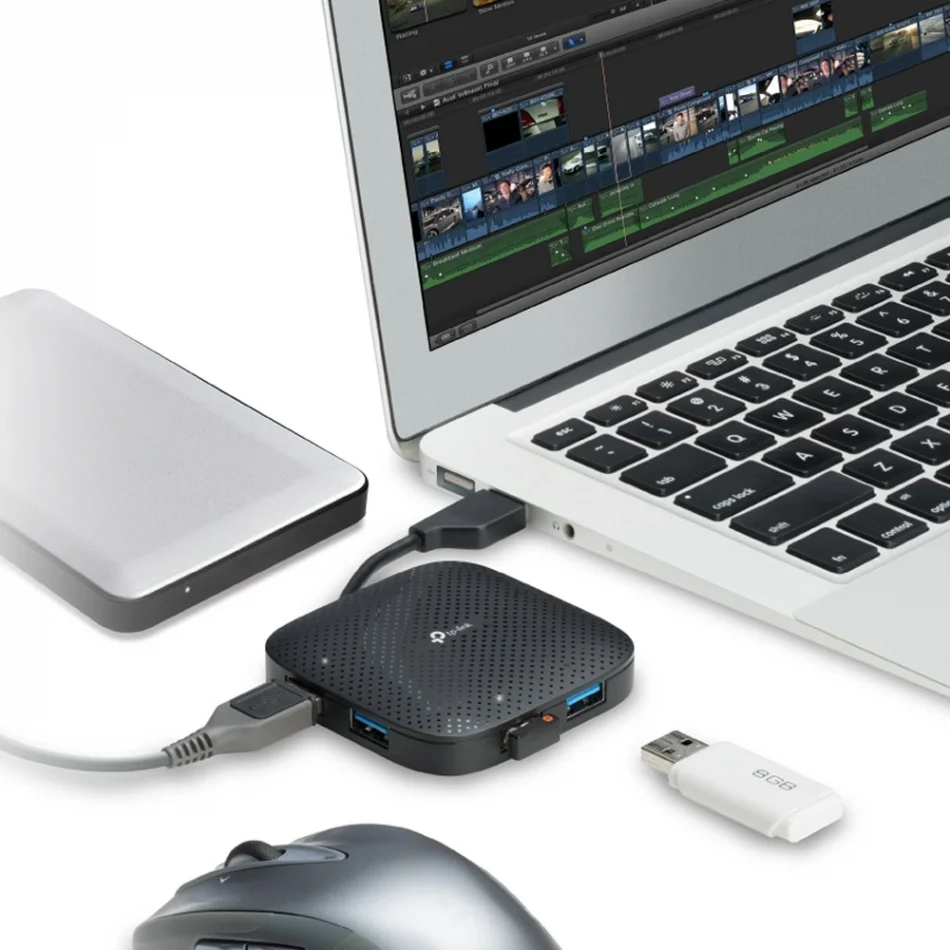 TP-Link UH400 USB 3.0 4-Port Taşınabilir Hub