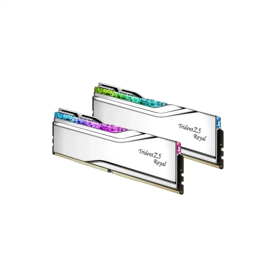 Trident Z5 Royal DDR5 64GB (2x32 GB) 6400MHz CL32 Intel XMP Ram - F5-6400J3239G32GX2-TR5S