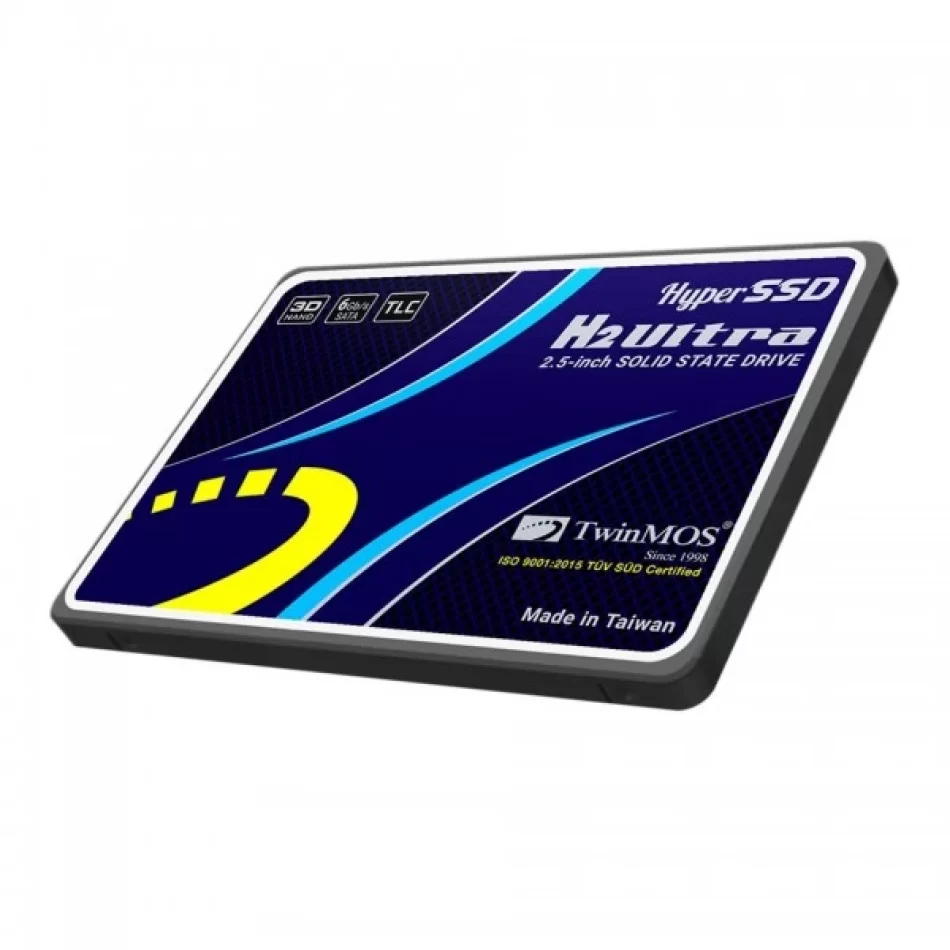 TwinMOS 512GB 2.5 SATA3 SSD (580Mb-550Mb/s) BLACK  TM512GH2UG