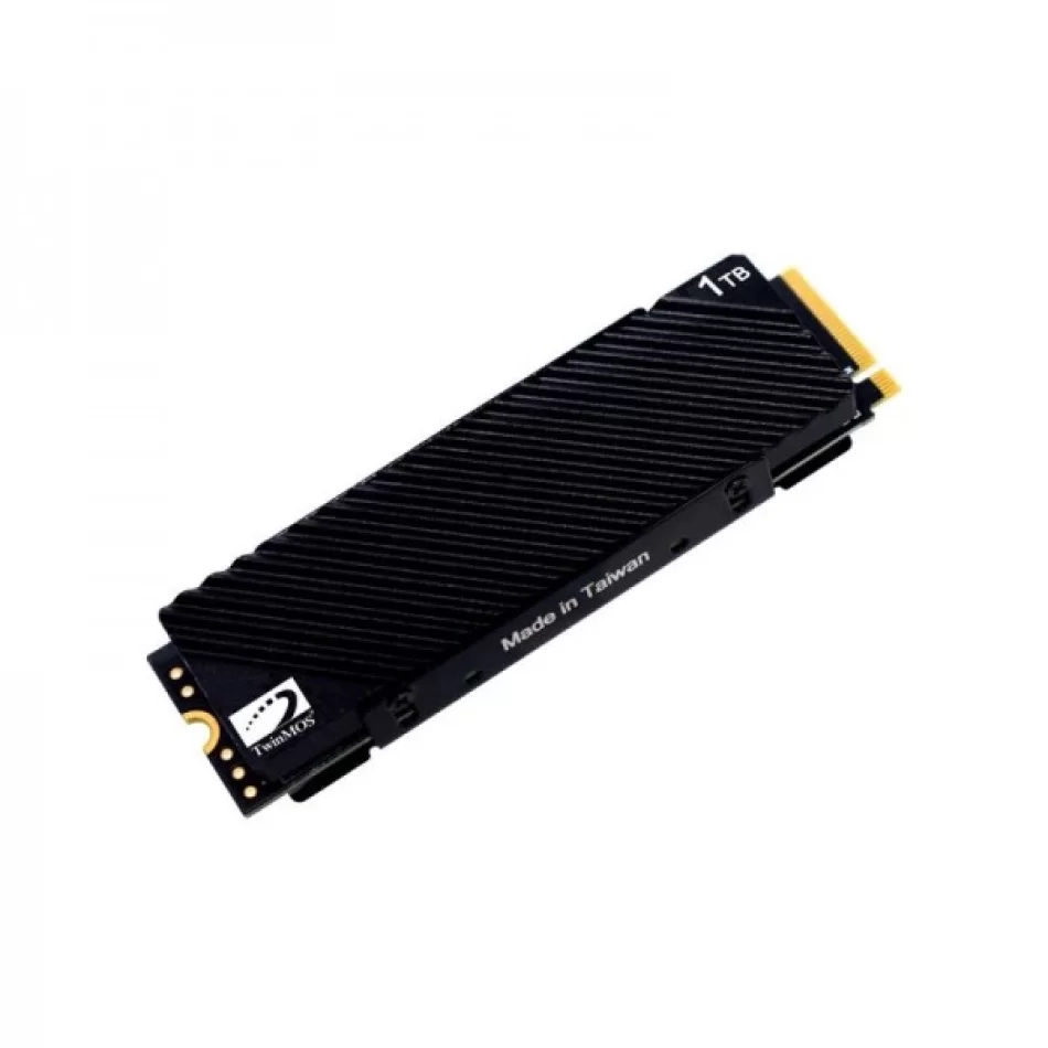 Twinmos NV1TBG42280 1 TB 7500-6800Mb-s M.2 PCIe Gen4 NVMe PRO 22x80 3DNAND SSD Harddisk