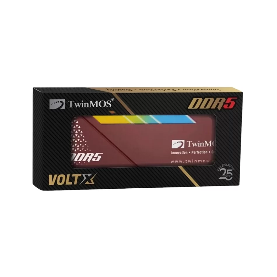 TwinMOS VoltX RGB 16GB (1x16GB) DDR5 6000MHz CL36 AMD EXPO ve Intel XMP Ram