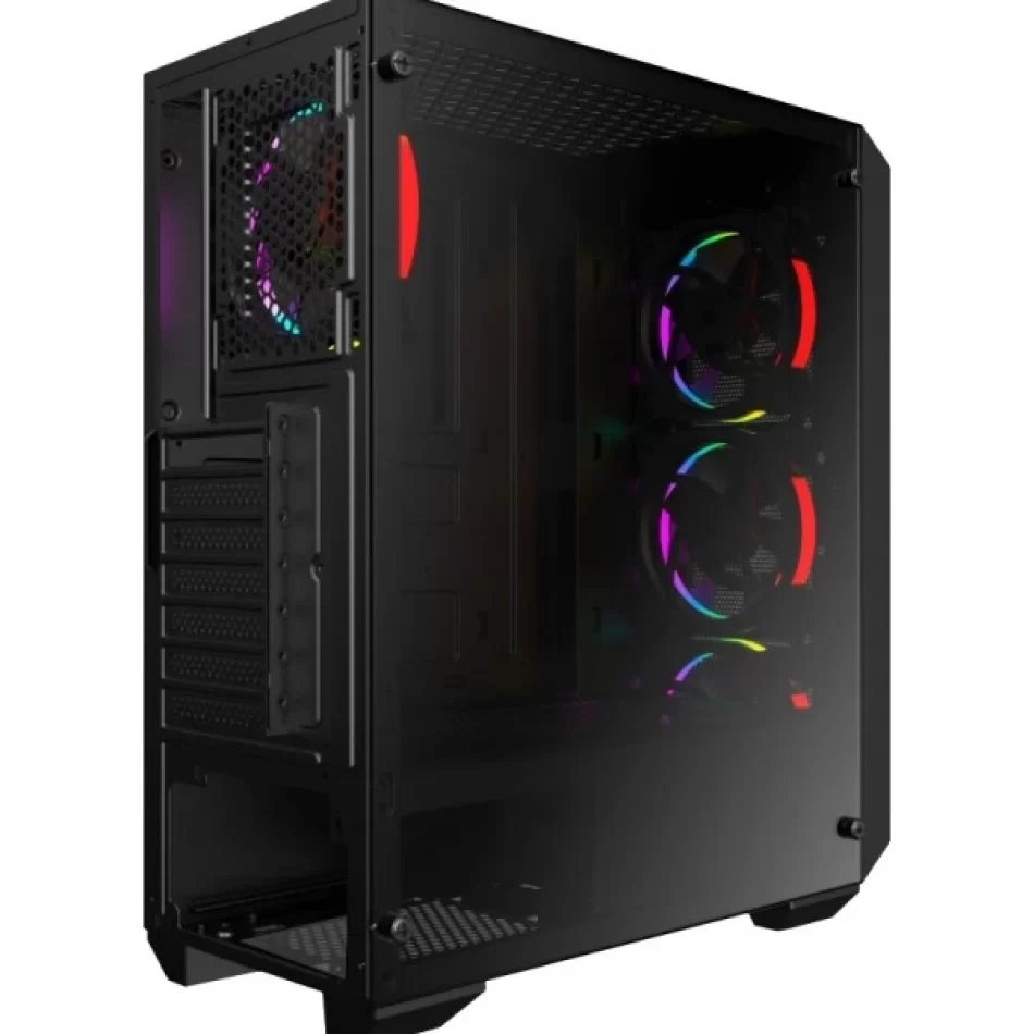 Vento VG10F RGB 550W Güç Kaynaklı Mid-Tower ATX Oyuncu Bilgisayar Kasası