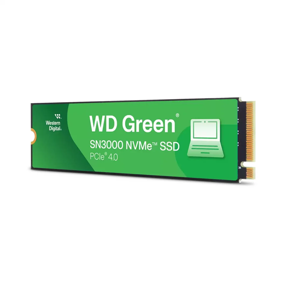 Western Digital Green SN3000 500 GB PCIe Gen 4.0 x4 NVMe SSD