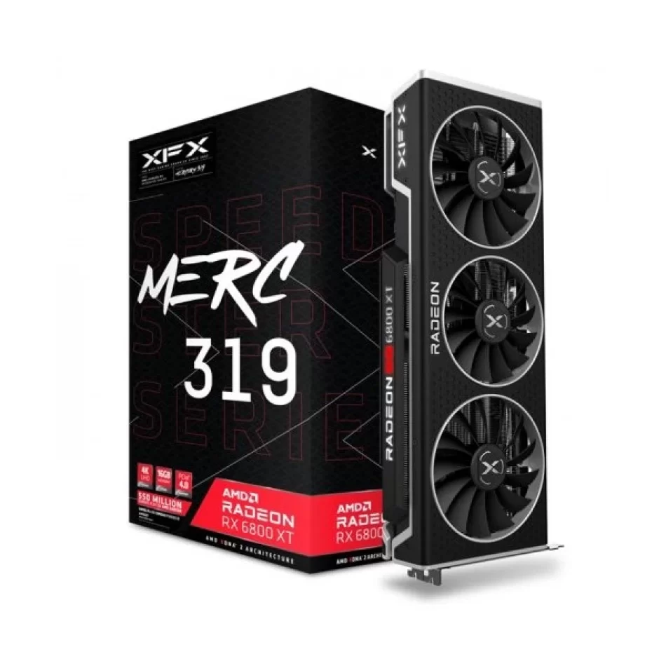 XFX Speedster MERC 319 Radeon RX 6800 XT CORE Gaming 16 GB GDDR6 256Bit DX12 AMD Ekran Kartı