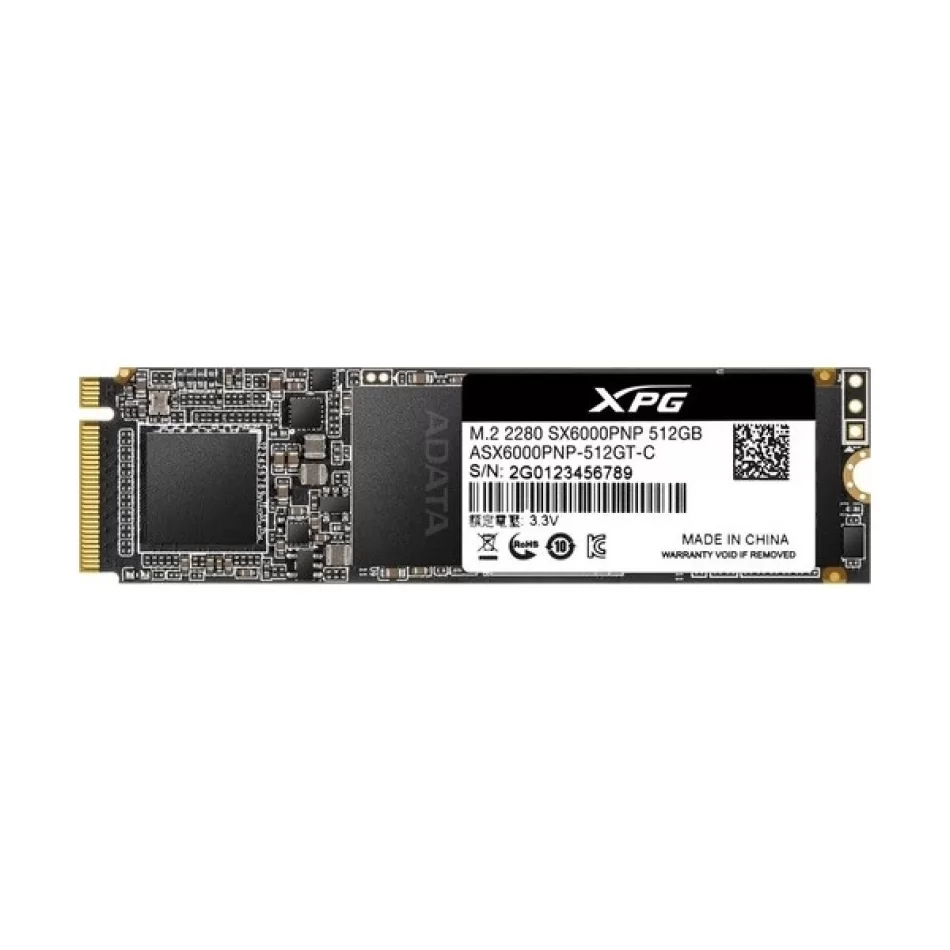 XPG SX6000 Pro 512GB 2100MB-1500MB/s NVM 1.2 SSD ASX6000PNP-512GT-C