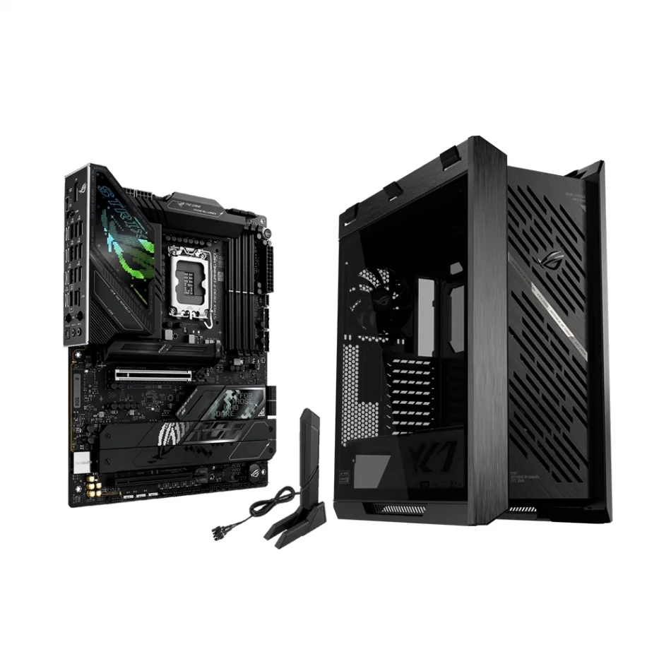ASUS ROG Strix Z890-F GAMING WIFI Anakart + ROG Strix Helios II Kasa Bundle