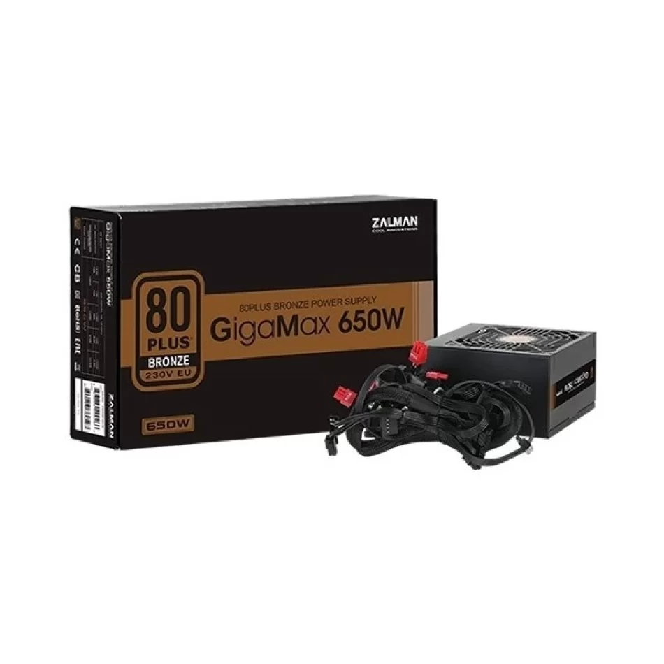 ZALMAN GigaMax 650W 80 PLUS Bronze Güç Kaynağı