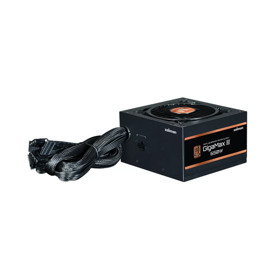 Zalman GigaMax III 650W 80+ Bronze PCIe Gen 5.0 ATX 3.0 Uyumlu Güç Kaynağı