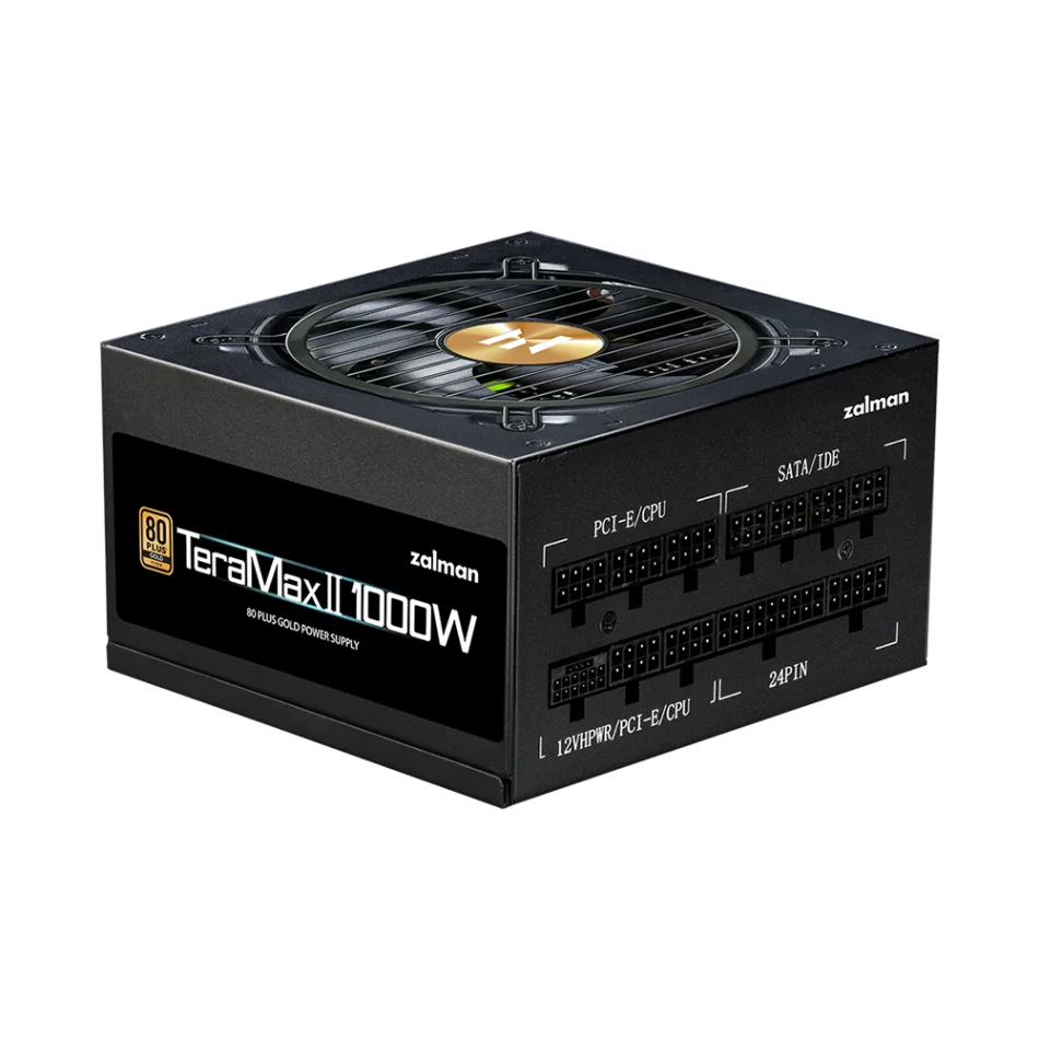 Zalman TeraMax II 1000W 80+ Gold PCIe Gen 5.0 ATX 3.0 Uyumlu Güç Kaynağı