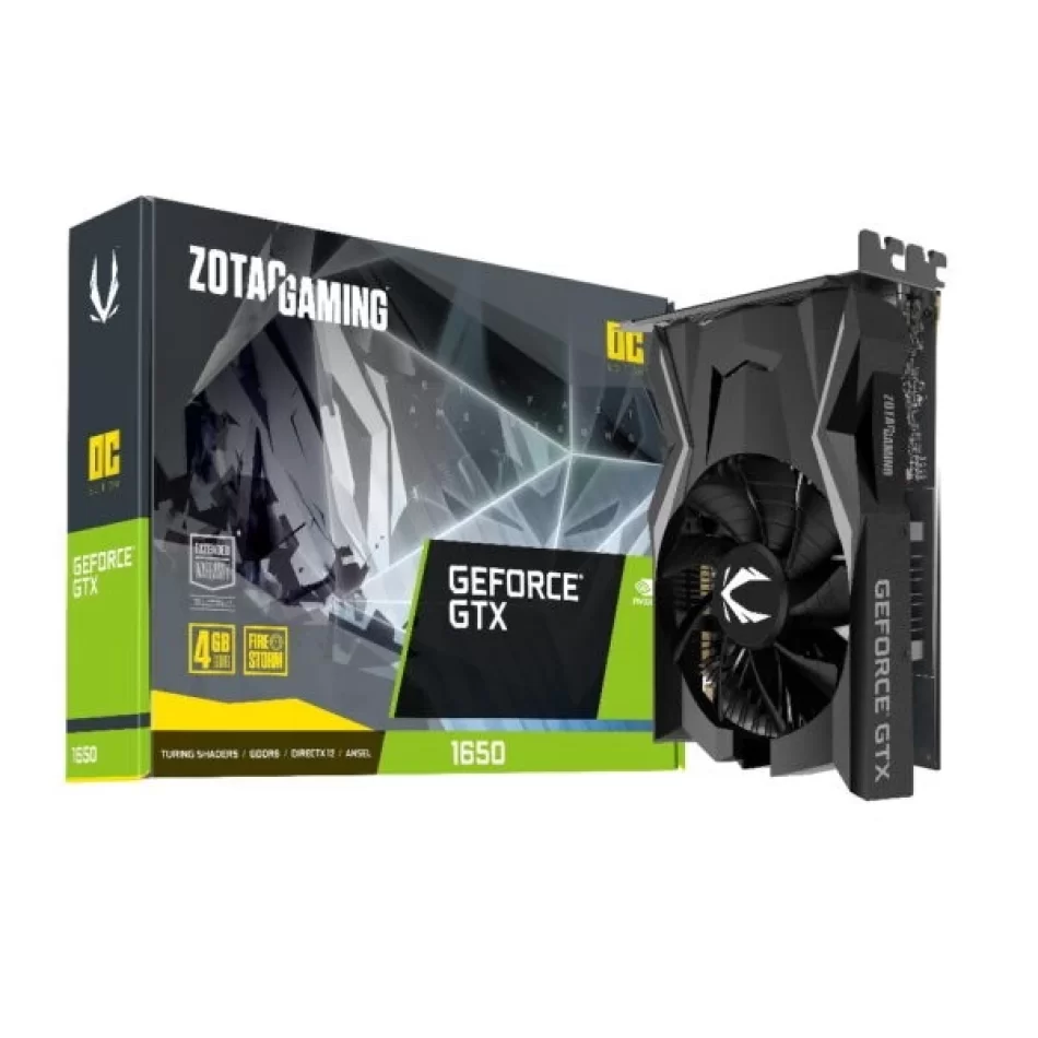 ZOTAC GTX 1650 OC 4GB GDDR6 128Bit DX12 NVIDIA Ekran Kartı