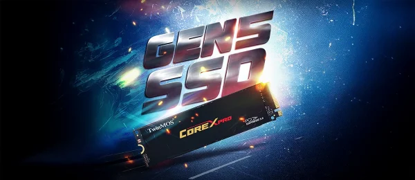 TwinMOS CoreX Pro: PCIe Gen 5.0 ile Veri Transferinde Hızın Sınırlarını Zorlayın