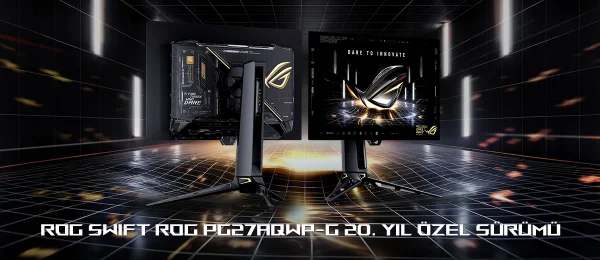 ASUS ROG Swift OLED PG27AQWP-G 20. Yıl Özel Seri: 540Hz / 720Hz Dual-Mode ve Tandem OLED Devrimi
