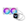 ASUS TUF Gaming LC III 240 ARGB White Edition Aura Sync Intel LGA1851-1700 ve AMD AM5 Destekli 240mm Beyaz İşlemci Sıvı Soğutucu