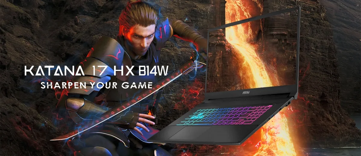 MSI Katana 17 HX (B14WFK-257XTR): 240Hz QHD Ekran ve Yeni Nesil Saf Güç