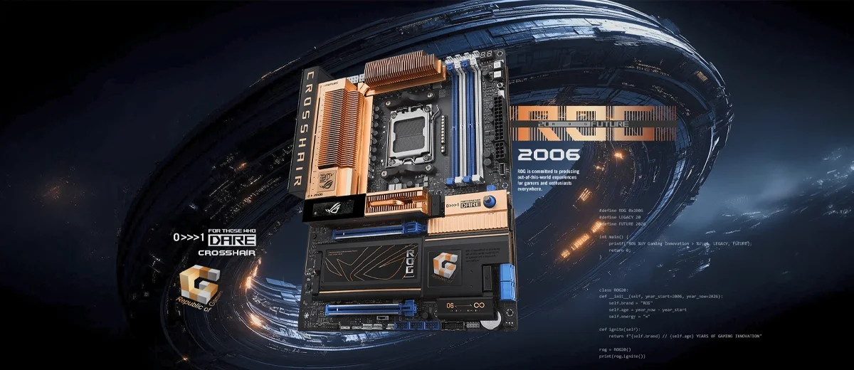 ASUS ROG Crosshair 2006 20. Yıl Özel Sürüm Anakart İncelemesi: Efsanenin Dönüşü