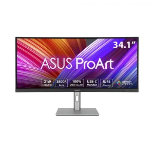 ASUS 34.1" ProArt PA34VCNV 60Hz 5ms Adaptive Sync 3440x1440 WQHD HDR IPS LED Curved Profesyonel Monitör