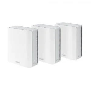 ASUS ZenWiFi BT10 Tri-band 6 GHz WiFi7 Smart AiMesh Beyaz 3'lü Extendable Router