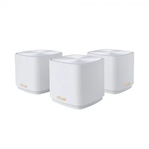 ASUS ZenWiFi XD4 Mini WIFI6 AIMesh VPN Kablosuz Ağ Dağıtımı Beyaz 3'lü Paket Extendable Router