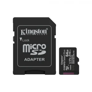 Kingston Canvas Select Plus 64GB 100MB/s Gen3 microSD Hafıza Kartı - SDCS3/64GB
