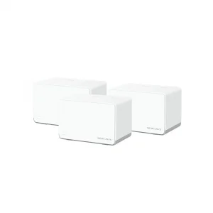 TP-Link Mercusys Halo H70X AX1800 Wi-Fi 6 Üçlü Paket Bütün Ev Mesh Sistemi