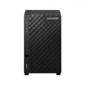 ASUSTOR DRIVESTOR 2 Gen2 AS1202T Realtek RTD1619B CPU 1 GB DDR4 RAM 2 Sürücü Yuvalı NAS Depolama Ünitesi