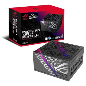 ASUS ROG Strix 1000P 1000W Gaming 80+ Platinum ROG Equalizer Tam Modüler ATX 3.1 Güç Kaynağı