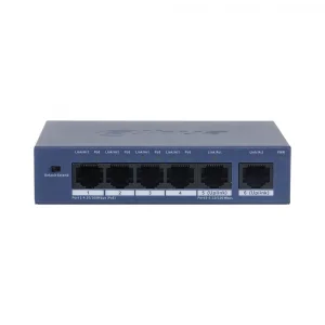 Dahua S3006-4ET-60 6-Port (4 Port PoE) Yönetilemez Masaüstü Switch