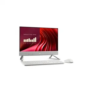 Dell EC242501020UBU Intel Core i5-1334U 16 GB RAM 512 GB SSD 23.8" 1080p Ubuntu Beyaz All-in-One Bilgisayar
