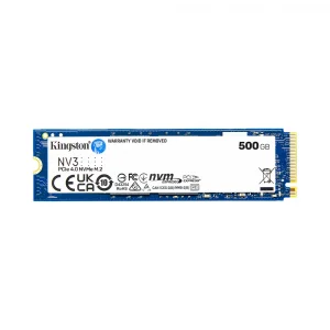 Kingston NV3 500GB PCIe Gen 4.0x4 NVMe M.2 SSD