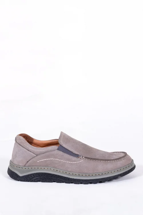 3000-2 GRİ NUBUK İÇİ TABA COMFORT POLY TABAN