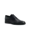 Mens Genuine Leather Classic Shoes 17523-20 Black