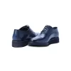 Mens Genuine Leather Navy Daily Shoes