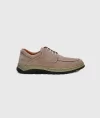 Mens Orthopedic Inner Outer Whole Leather Ultra Comfortable Daily Comfort Shoes 3000-5 Gray Nubuck