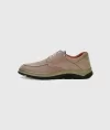 Mens Orthopedic Inner Outer Whole Leather Ultra Comfortable Daily Comfort Shoes 3000-5 Gray Nubuck