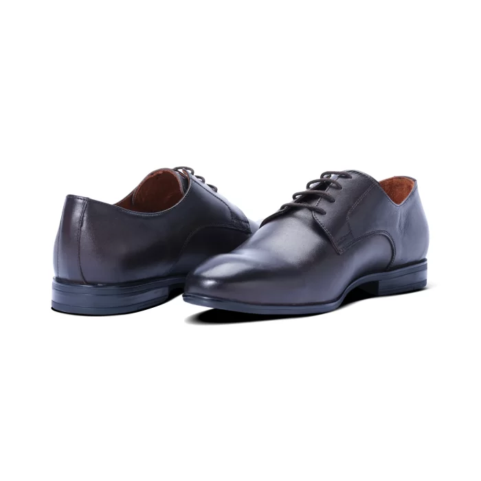 Mens Genuine Leather Brown Classic Shoes