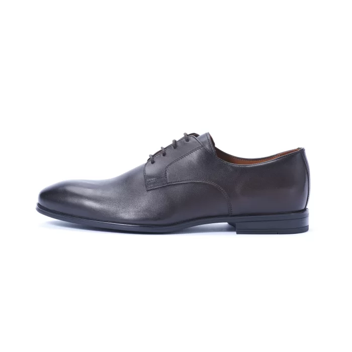 Mens Genuine Leather Brown Classic Shoes