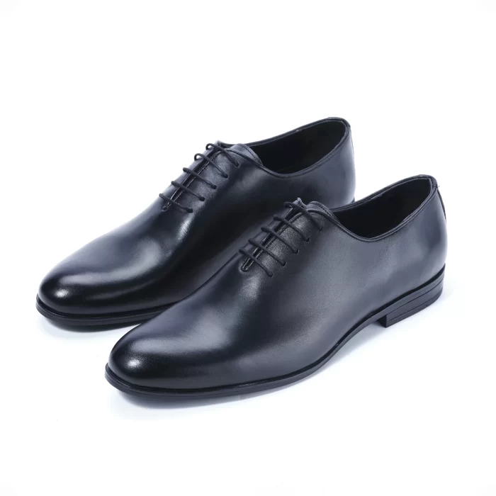 Mens Genuine Leather Black Classic Shoes