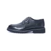 Mens Genuine Leather Black Casual Shoes