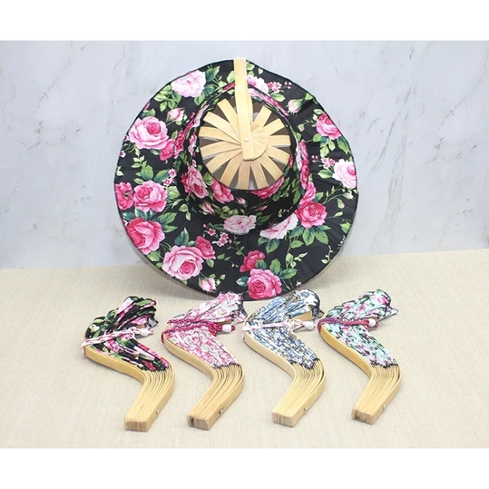 Ahşap Şapkalı Yelpaze Alk3573