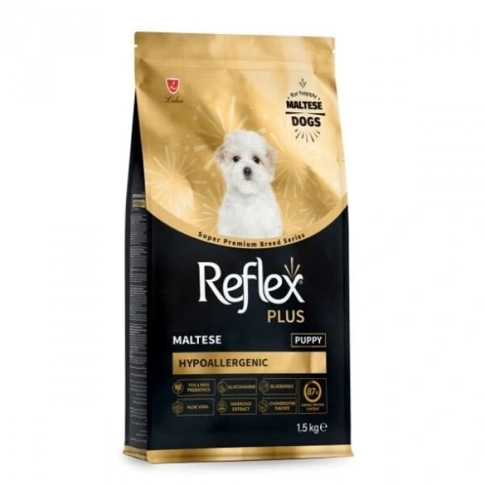 Reflex Plus Hypoallergenic Maltese Tavuklu Yavru Köpek Maması 1.5 Kg